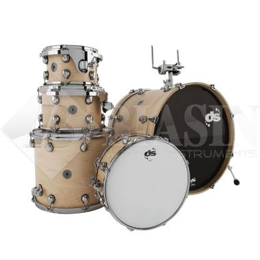 DS DRUM GrooveMaster Studio Kit Birch Shell Pack 5 pezzi Natural Hard Satin 22/10/12/16/14SD