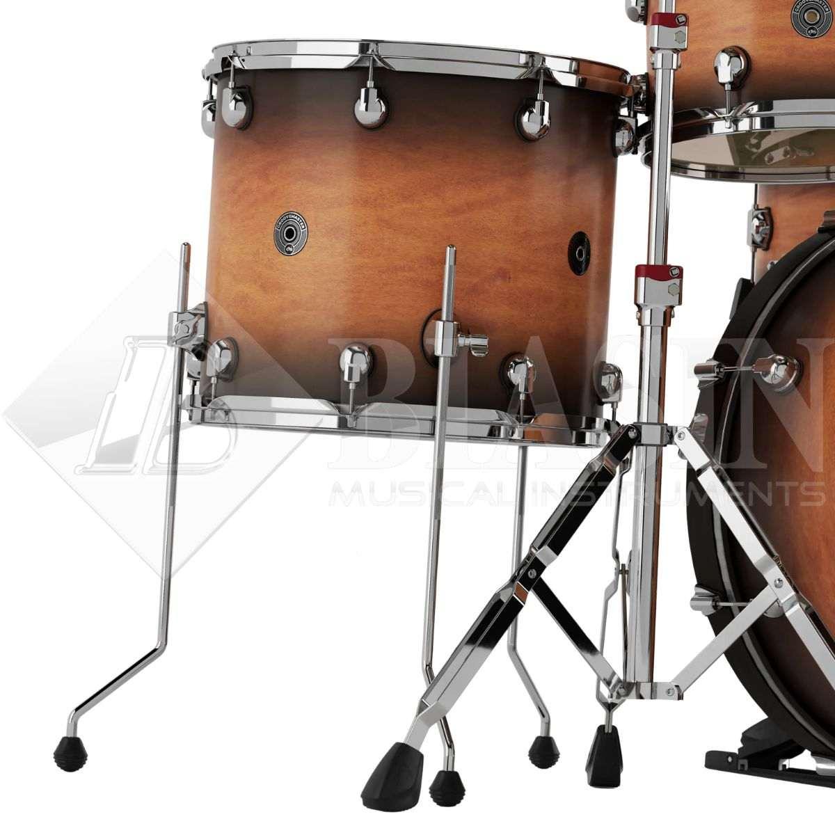 DS DRUM GrooveMaster Studio Kit Birch Shell Pack 5 pezzi Amber Burst 22/10/12/16/14SD