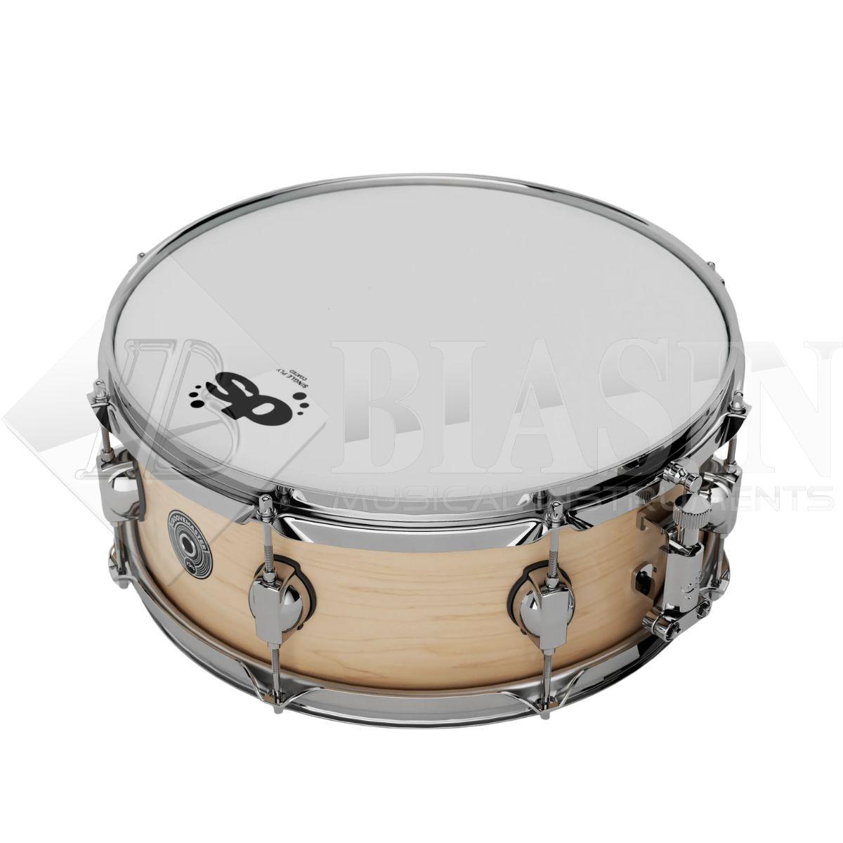 DS DRUM GrooveMaster 14x6.5 Birch Rullante Natural Hard Satin