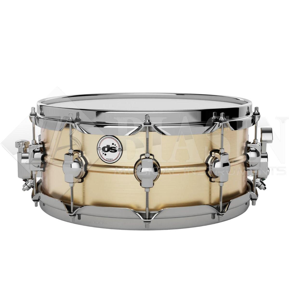 DS DRUM RCS 14x6 Seamless Brass Rullante in Ottone