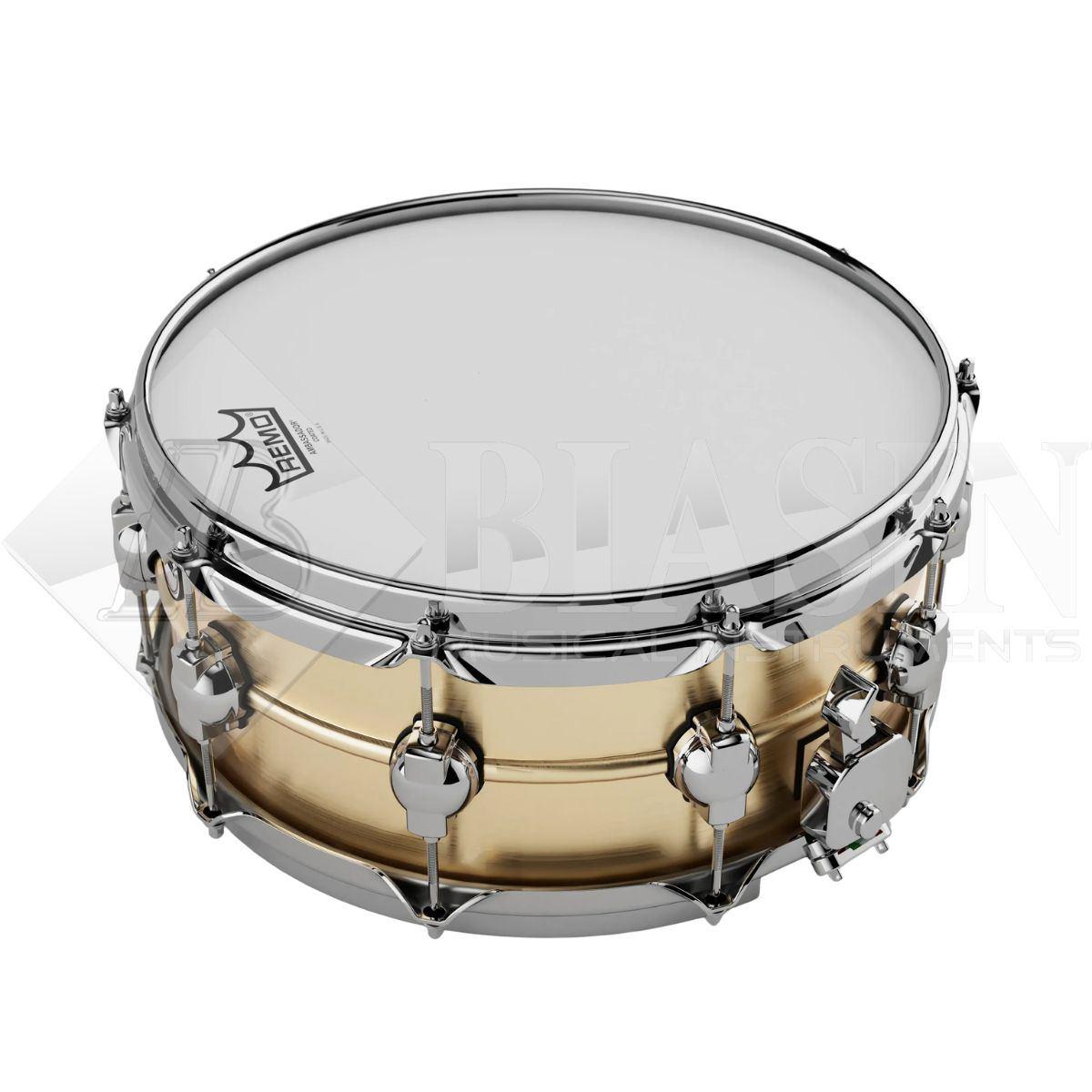 DS DRUM RCS 14x6 Seamless Brass Rullante in Ottone