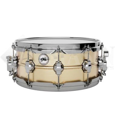 DS DRUM RCS 14x6 Seamless Brass Rullante in Ottone