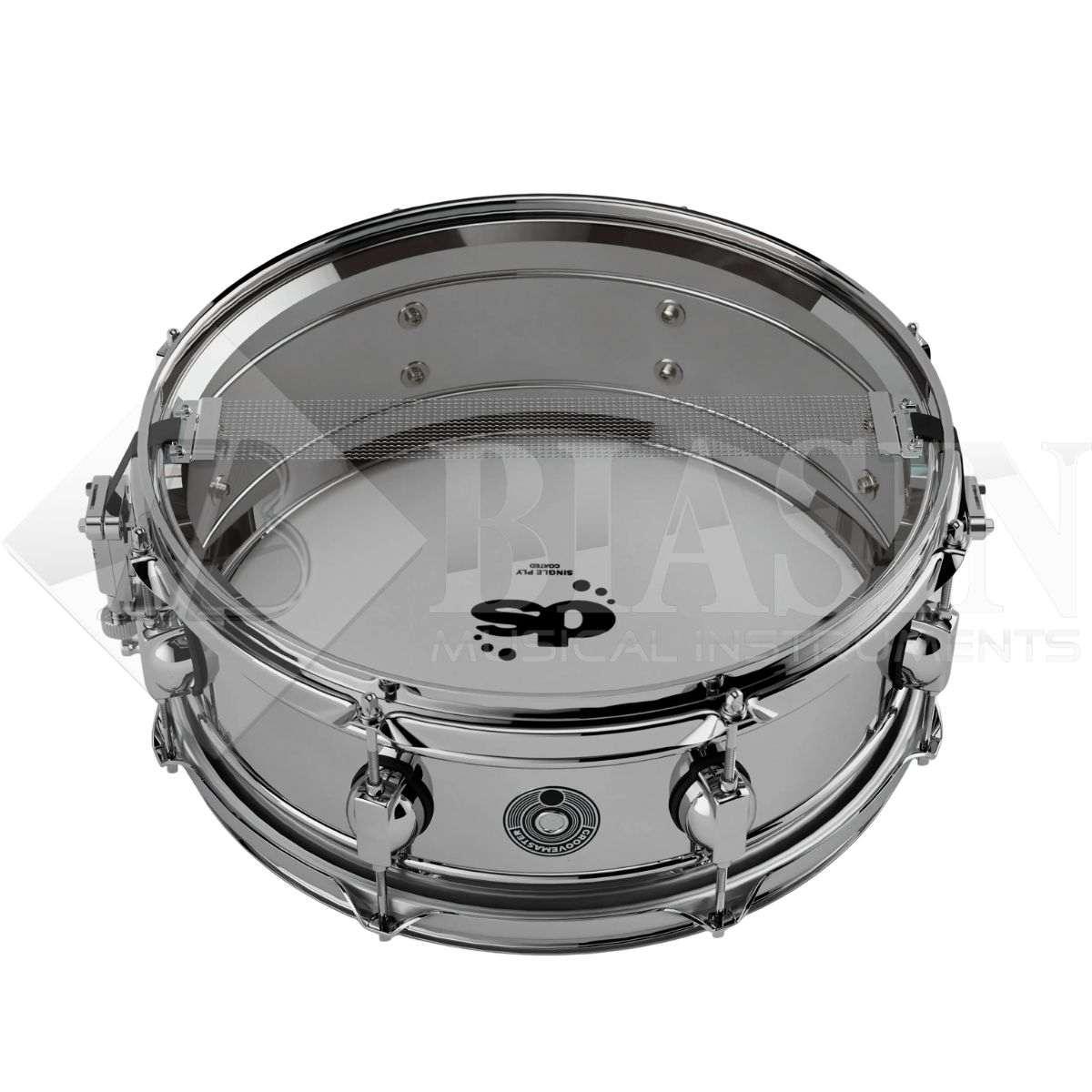 DS DRUM GrooveMaster 14x5.5 Steel Rullante in Acciaio