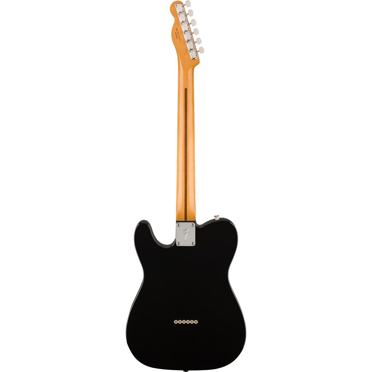 Fender vintera ii 60s telecaster thinline mn black chitarra elettrica