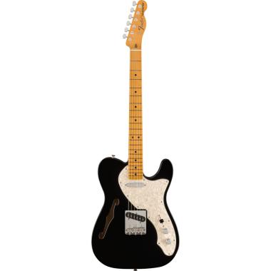Fender vintera ii 60s telecaster thinline mn black chitarra elettrica