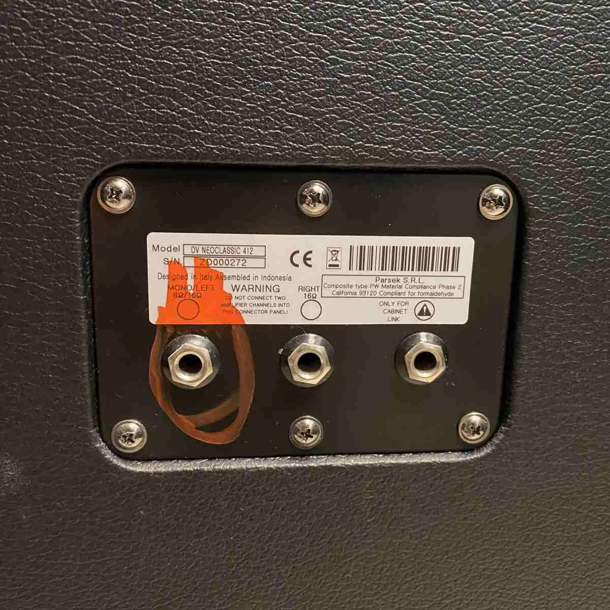 Dv mark neoclassic 412 cabinet per chitarra - usato garantito