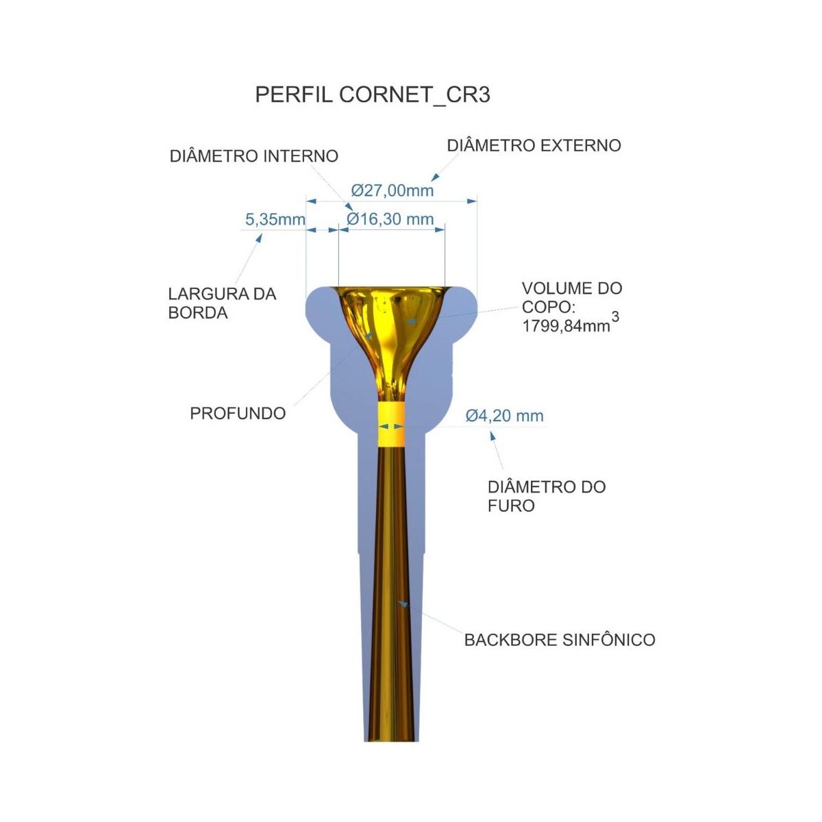 Padovani cr3 premium bocchino per cornetta