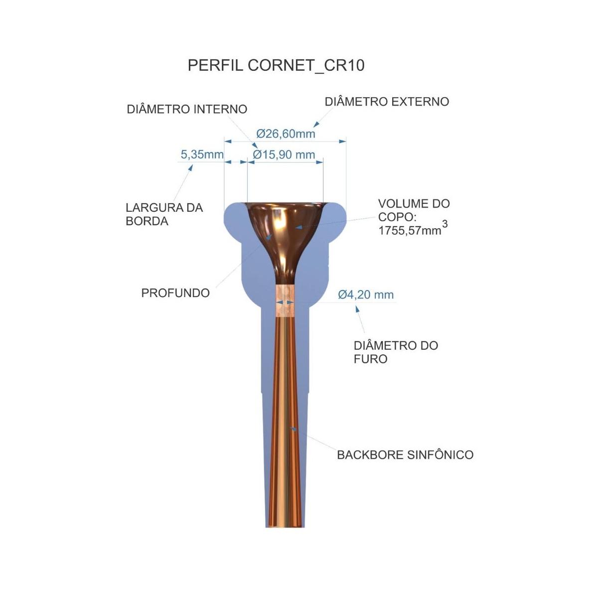 Padovani cr10 premium bocchino per cornetta