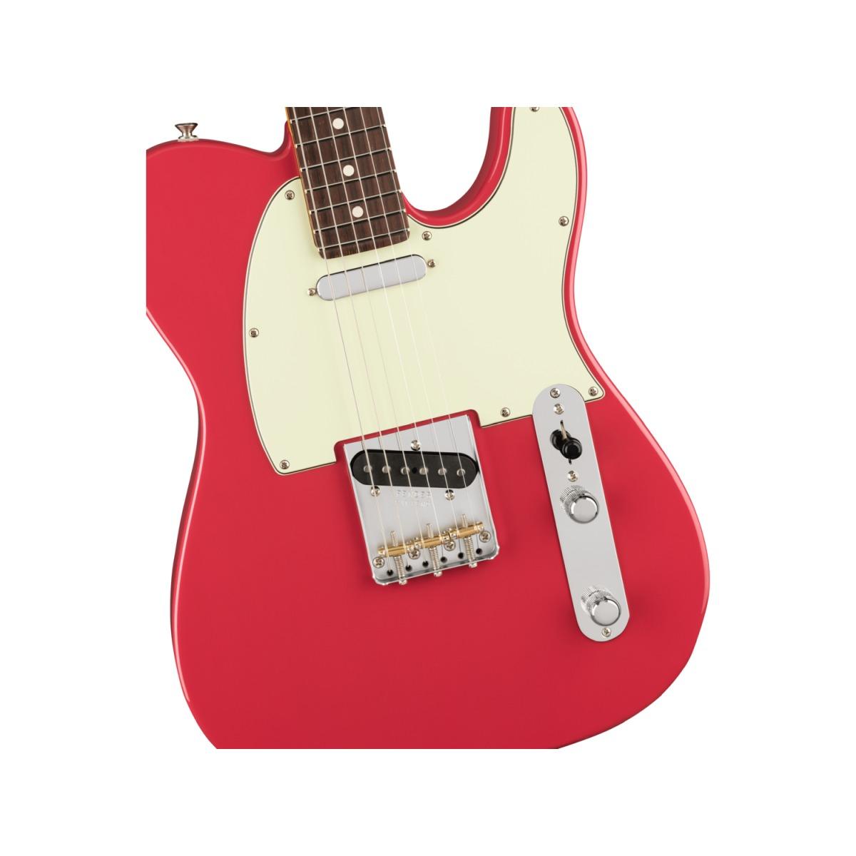 Fender american professional classic telecaster rw faded dakota red chitarra elettrica