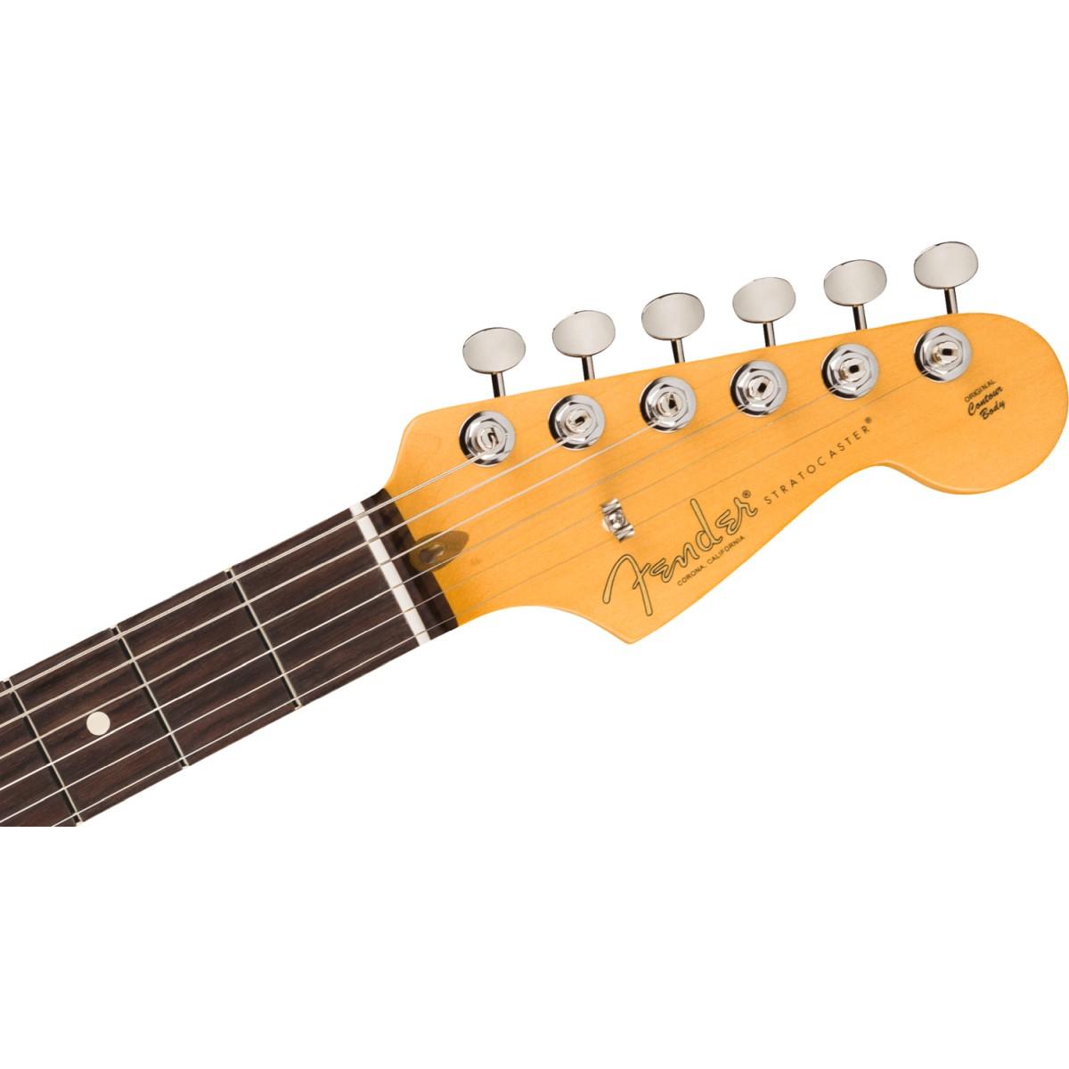 Fender american professional classic stratocaster rw faded sherwood green metal chitarra elettrica