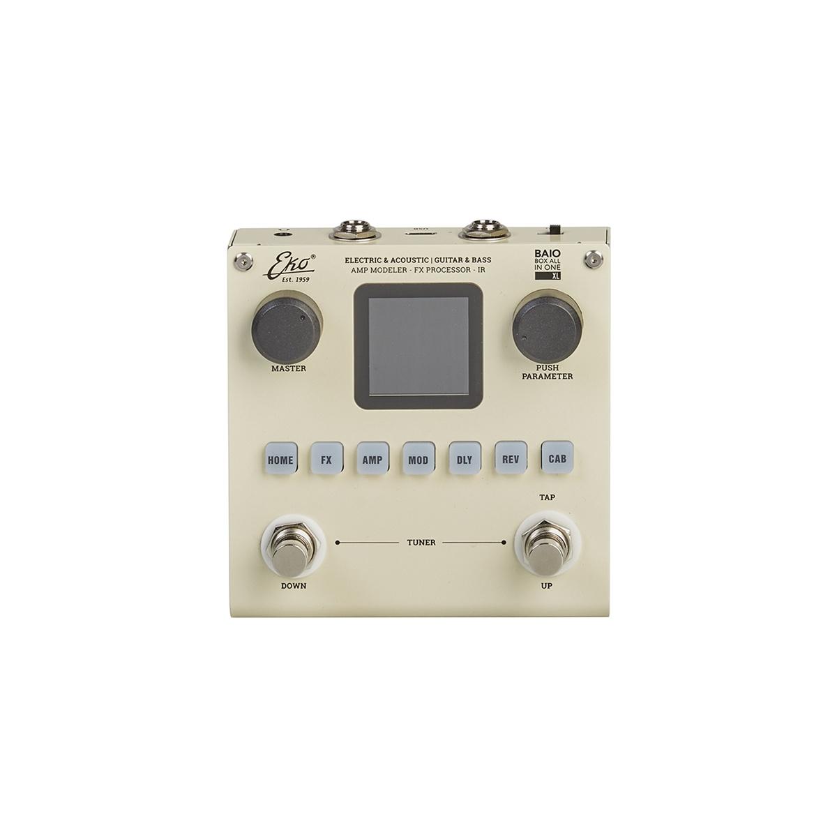 Eko baio xl pedale multieffetto per chitarra e basso