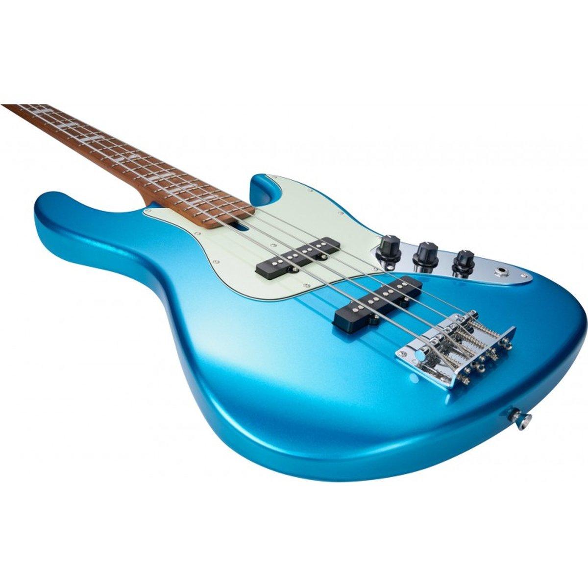 MOOER Mbj410 Metal Blue BASSO ELETTRICO 4 CORDE