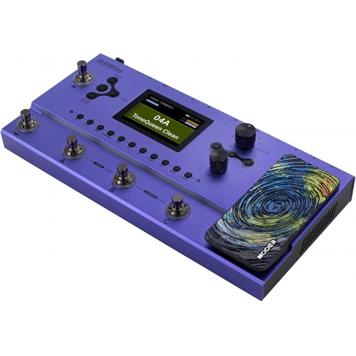 MOOER GE200 Pro Li PROCESSORE MULTIEFFETTO PER CHITARRA ELETTRICA