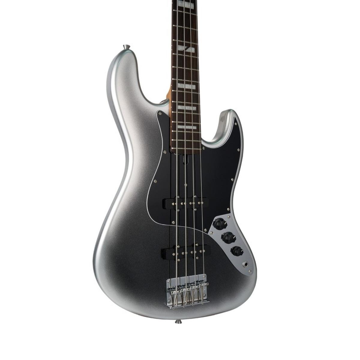 MOOER Mbj412 Dark Silver BASSO ELETTRICO 4 CORDE