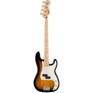 Fender sonic precision bass mn wpg 2 tone sunburst basso elettrico 4 corde