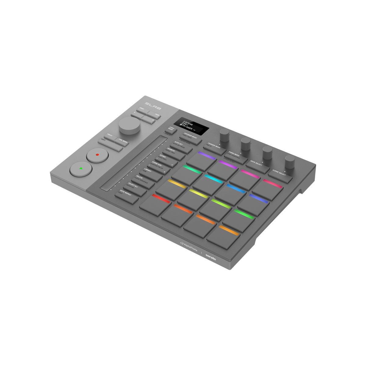 ALPHATHETA SLAB midi pad control