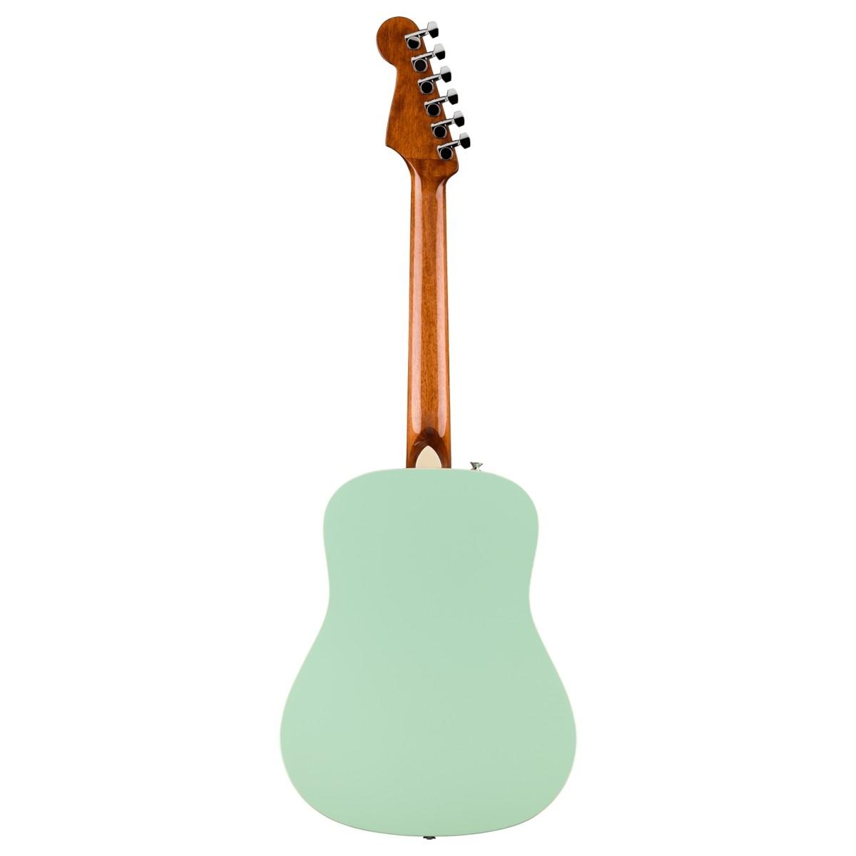 Fender california standard redondo mini surf green chitarra acustica