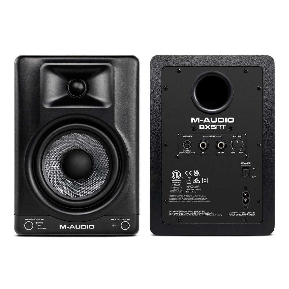 M-audio bx5bt coppia di monitor da studio