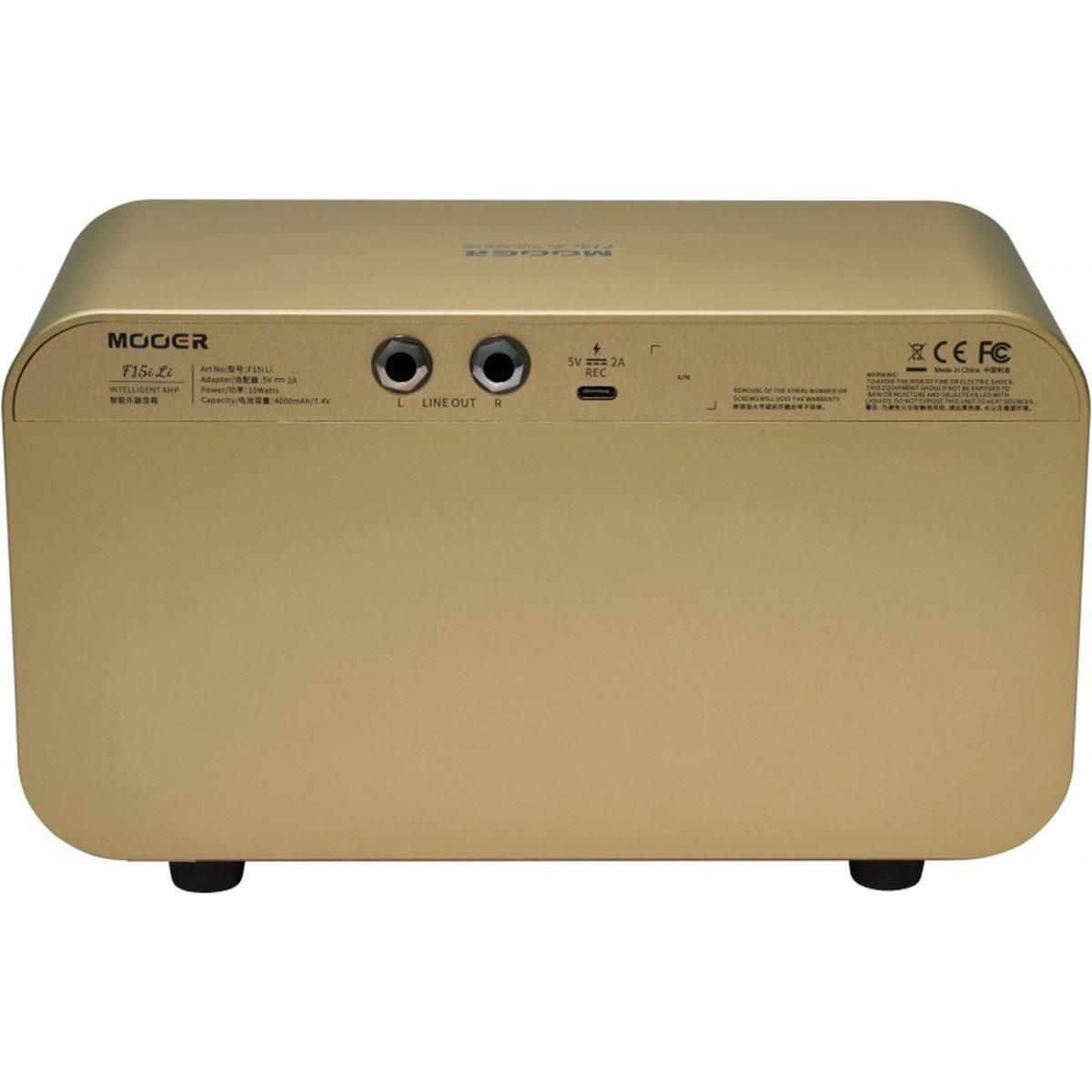 MOOER F15i Li Imperial Gold AMPLIFICATORE COMBO PER CHITARRA