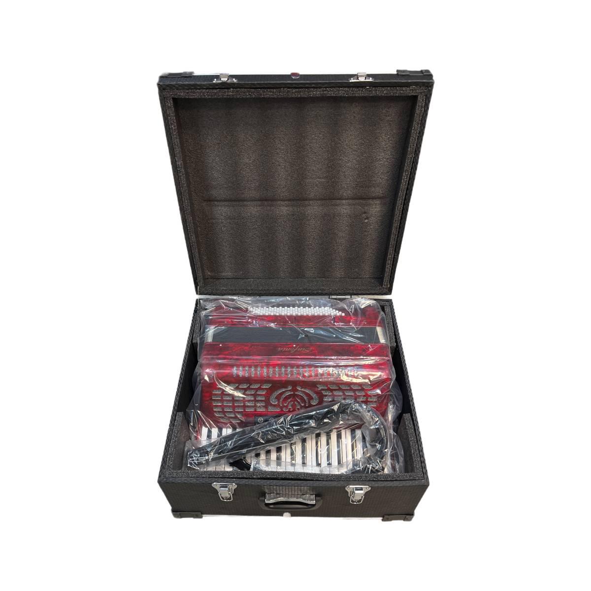 Sinfonia fisarmonica 96 bassi rossa