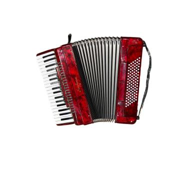 Sinfonia fisarmonica 96 bassi rossa