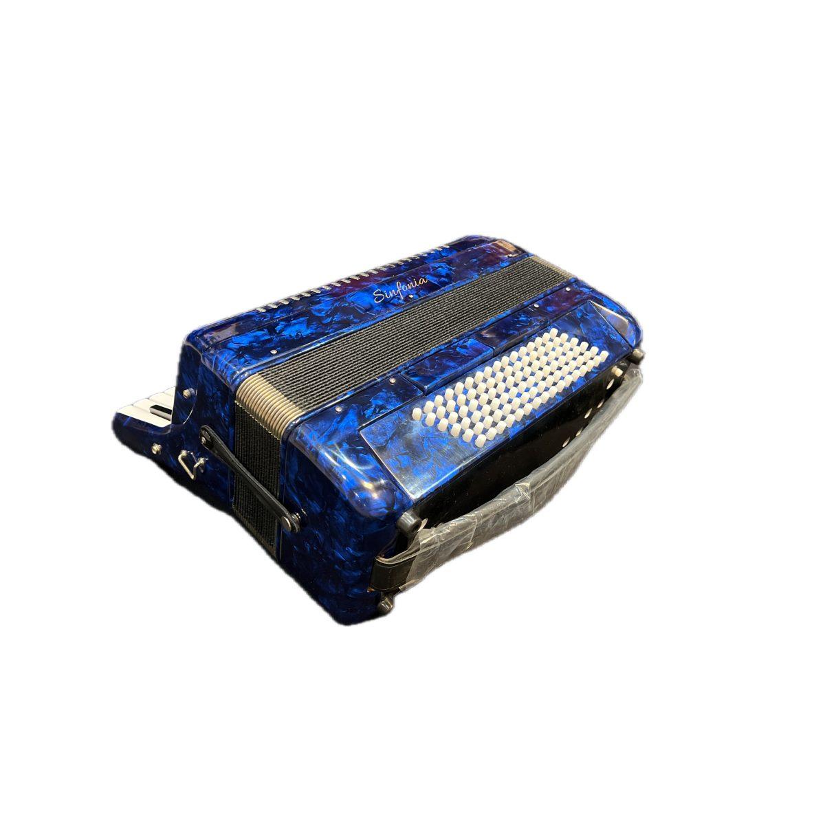 Sinfonia fisarmonica 96 bassi blu