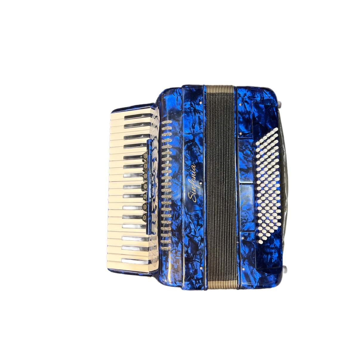 Sinfonia fisarmonica 96 bassi blu