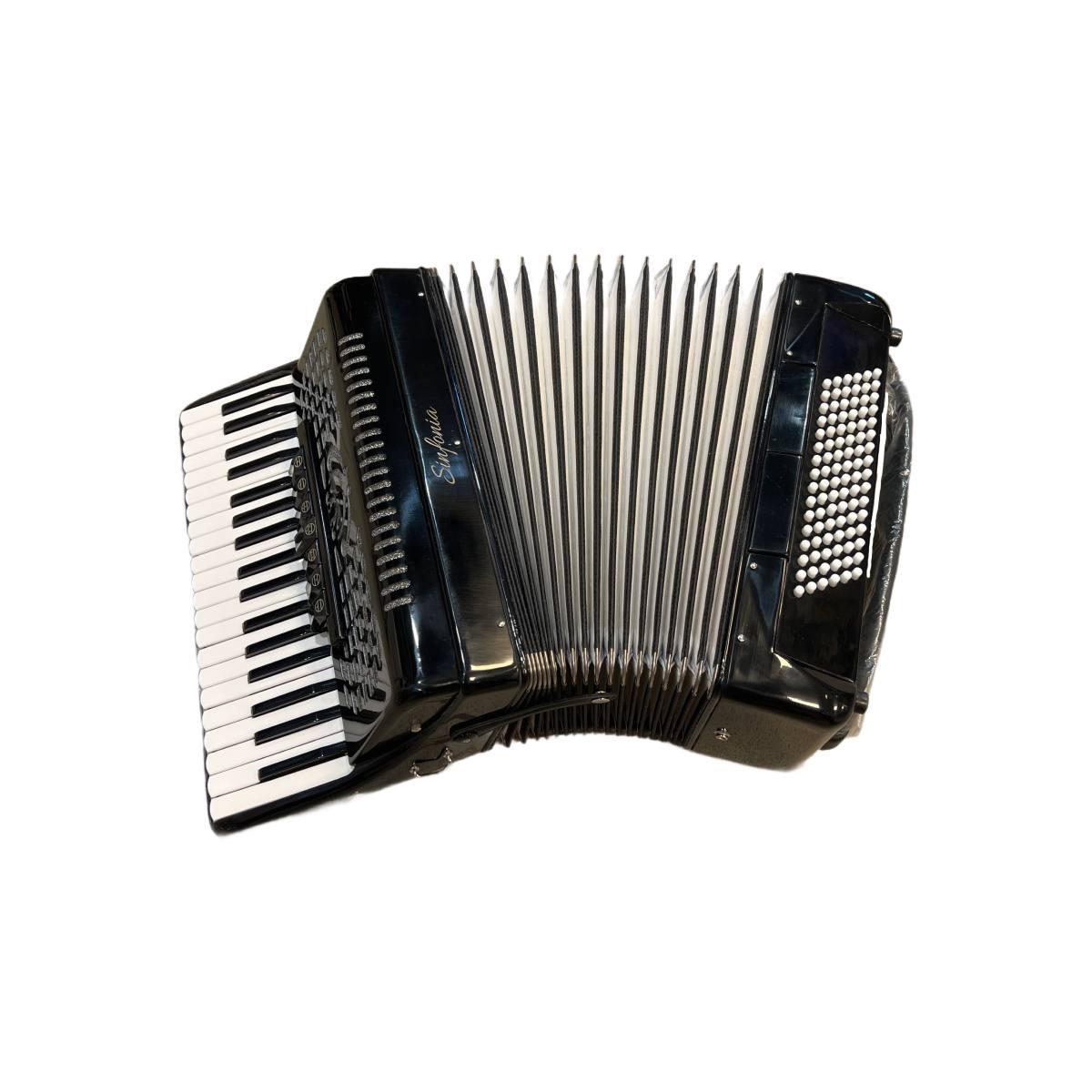 Sinfonia fisarmonica 96 bassi nera