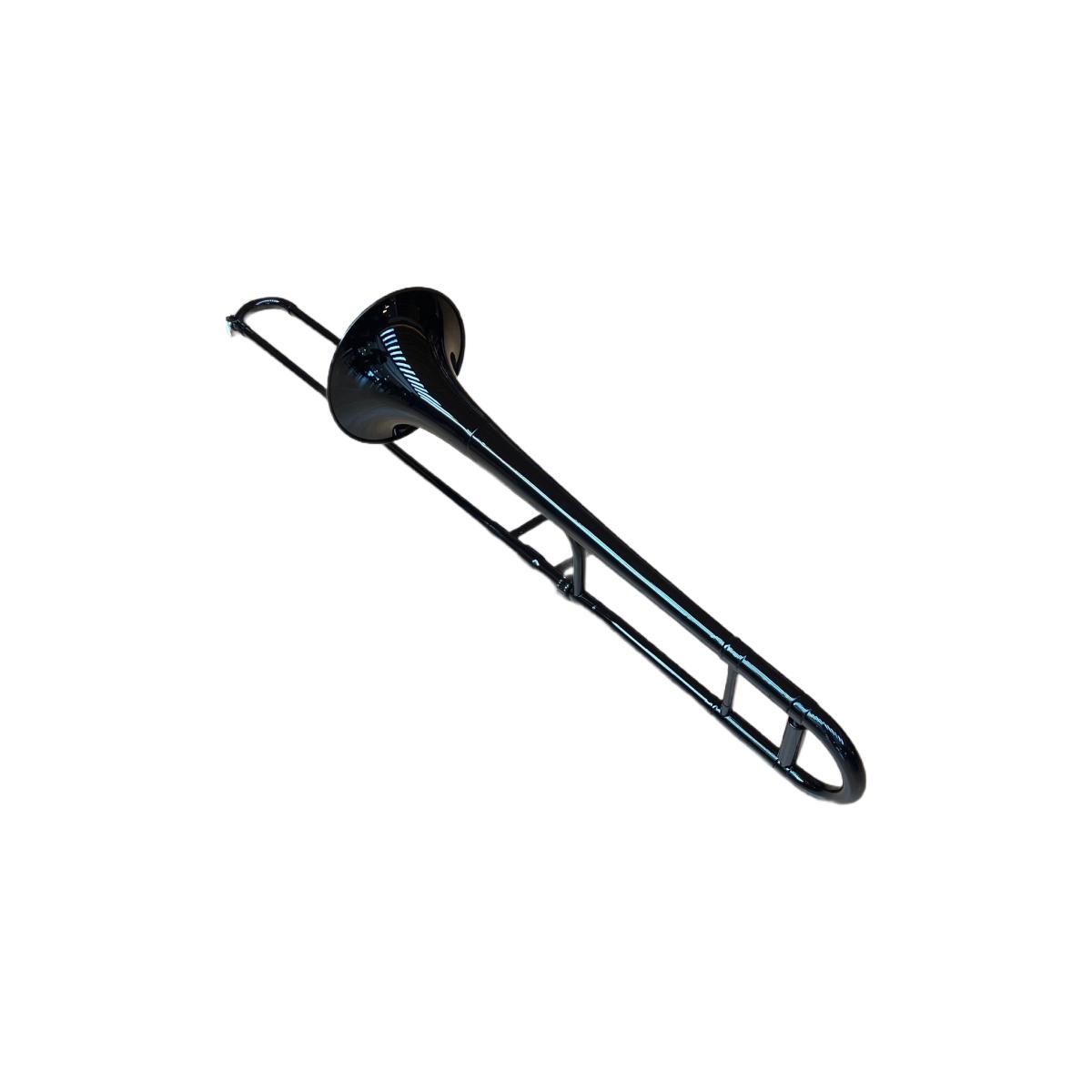 Cigalini pl-tn-bl black trombone tenore in plastica nero