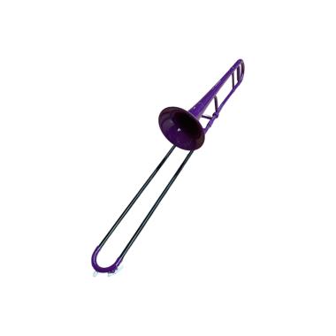 Cigalini pl-tn-pp purple trombone tenore in plastica viola