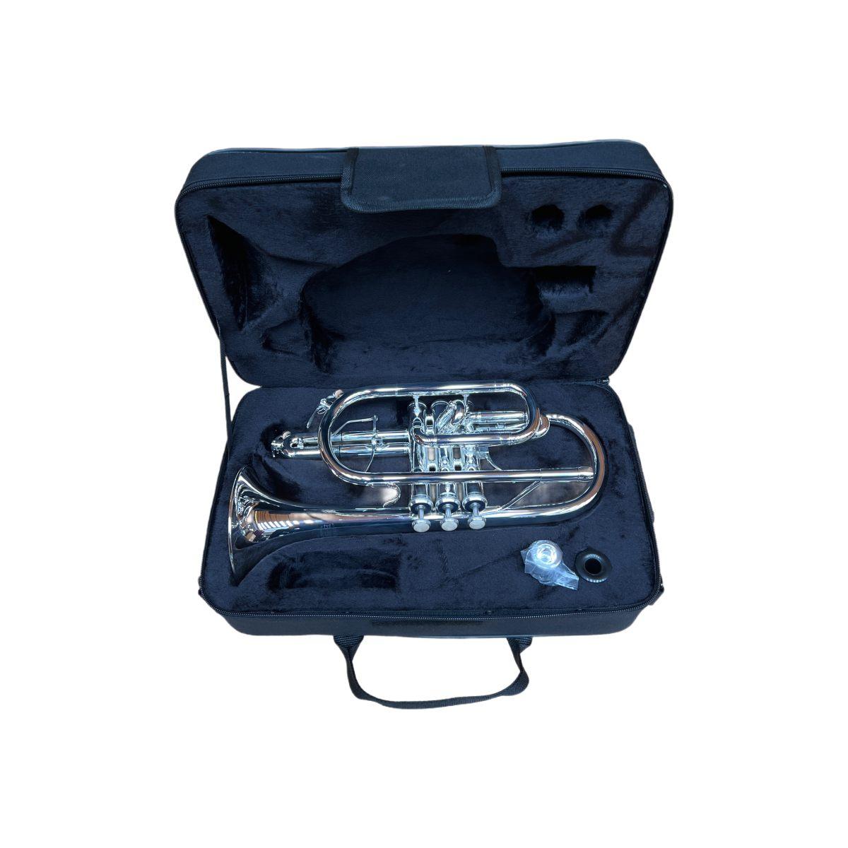 BBRASS 655L CORNETTA IN Bb SILVER PLATED