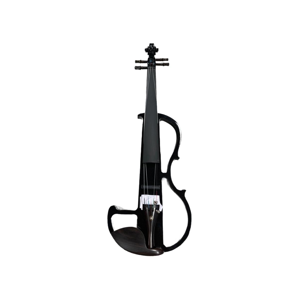 Ev44bk black violino elettrico 4/4
