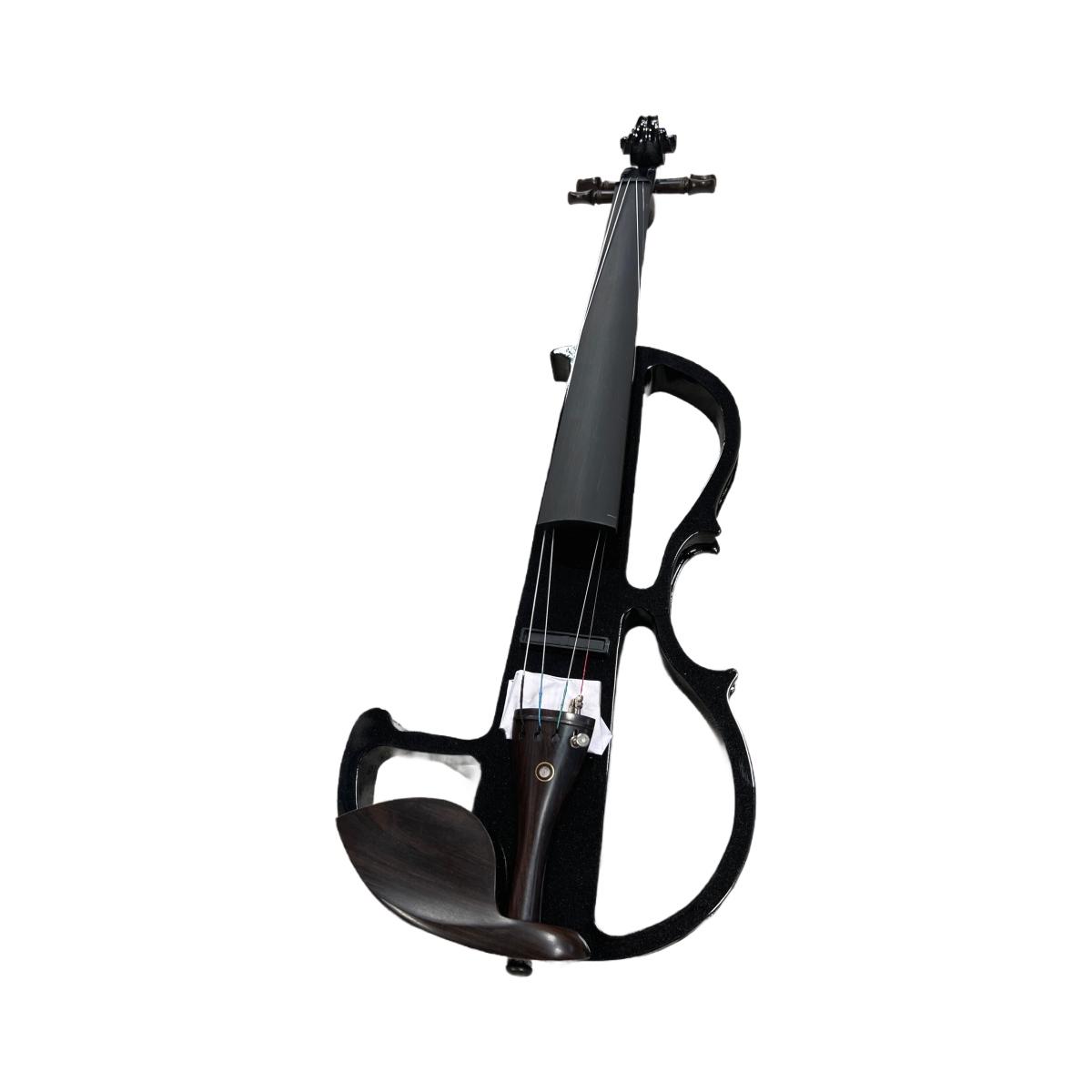 Ev44bk black violino elettrico 4/4