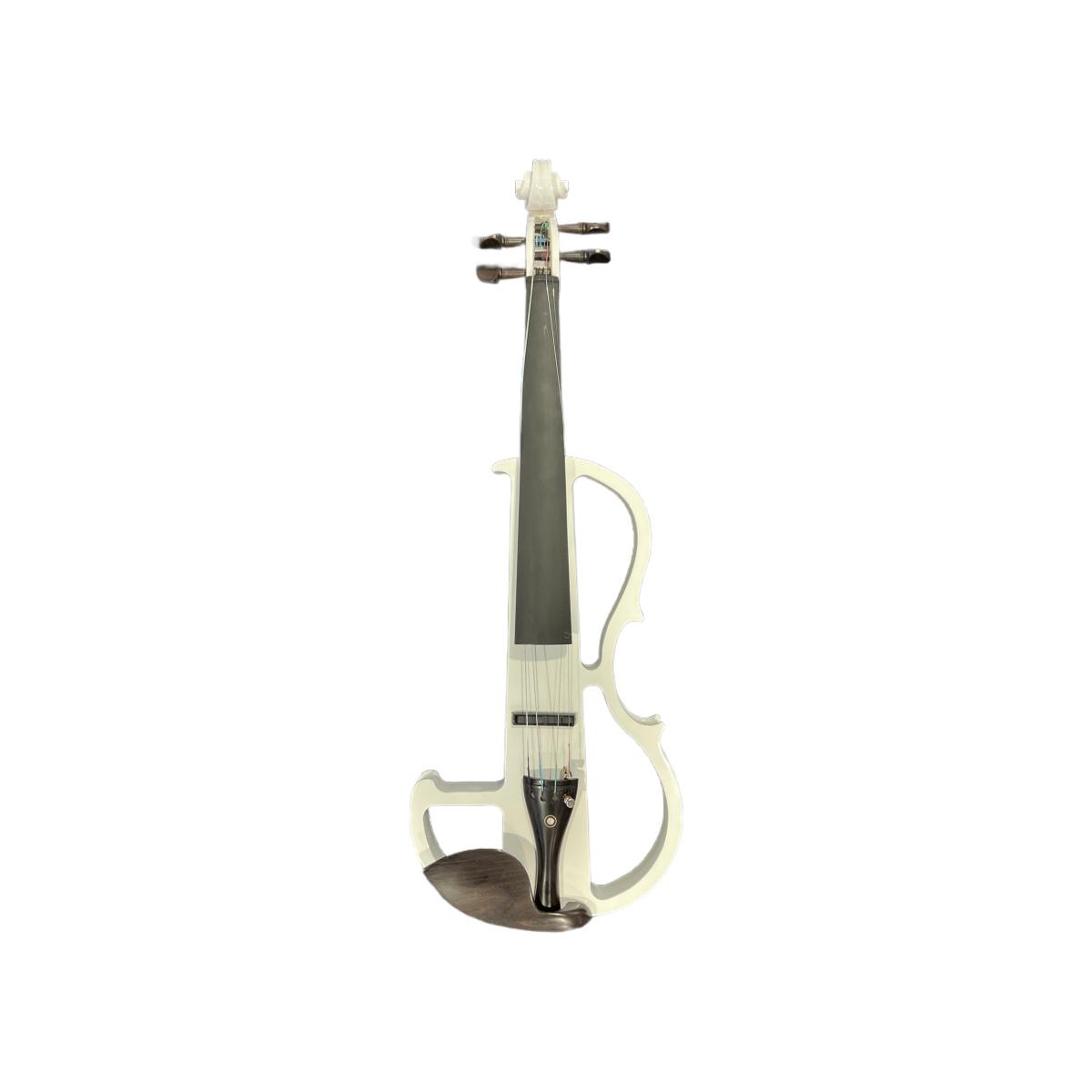 Ev44wt white violino elettrico 4/4