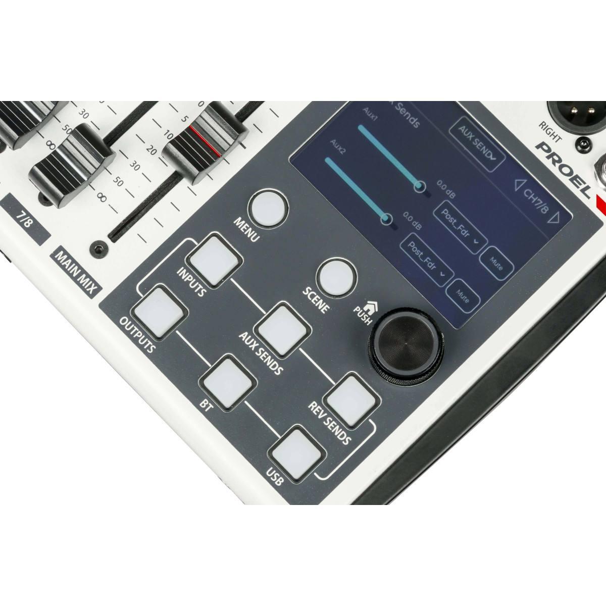 Proel digipad8 mixer digitale 8 canali