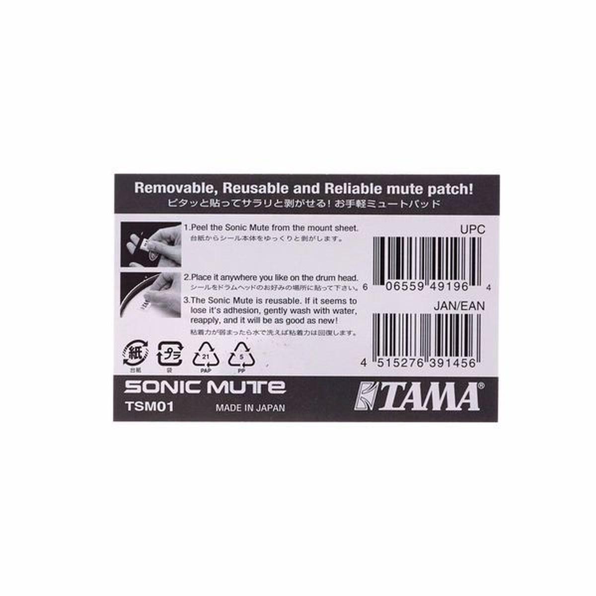 TAMA TSM01 Sonic Mute (2 pezzi) COPPIA DI SORDINE