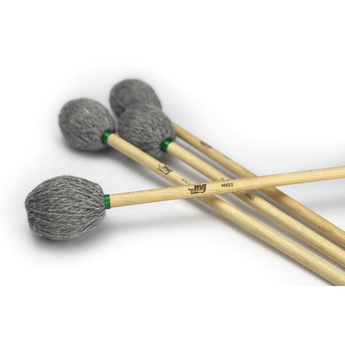 Mg mallets m103 quadriglia di mallets per marimba