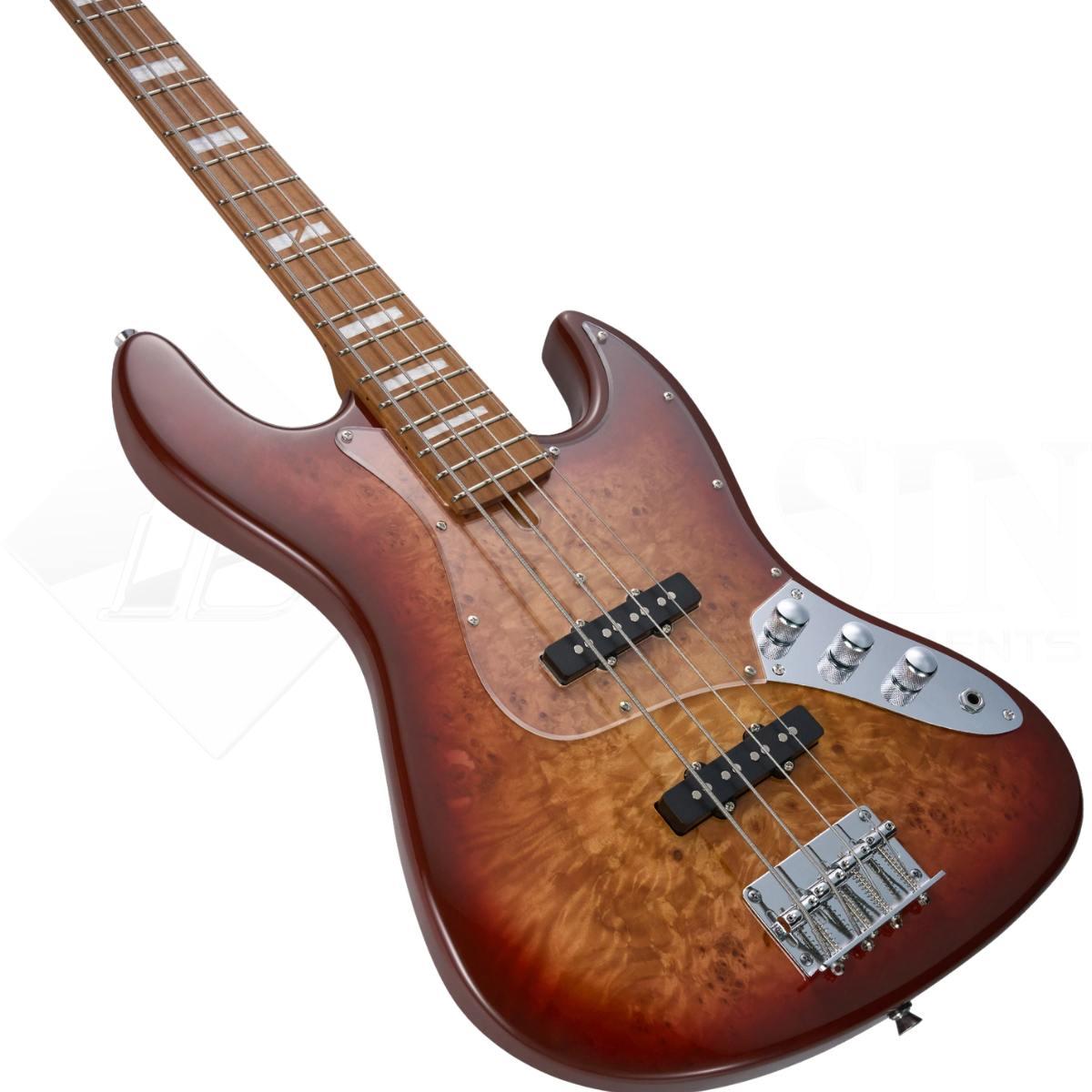 MOOER Mbj420 Red Burst BASSO ELETTRICO 4 CORDE