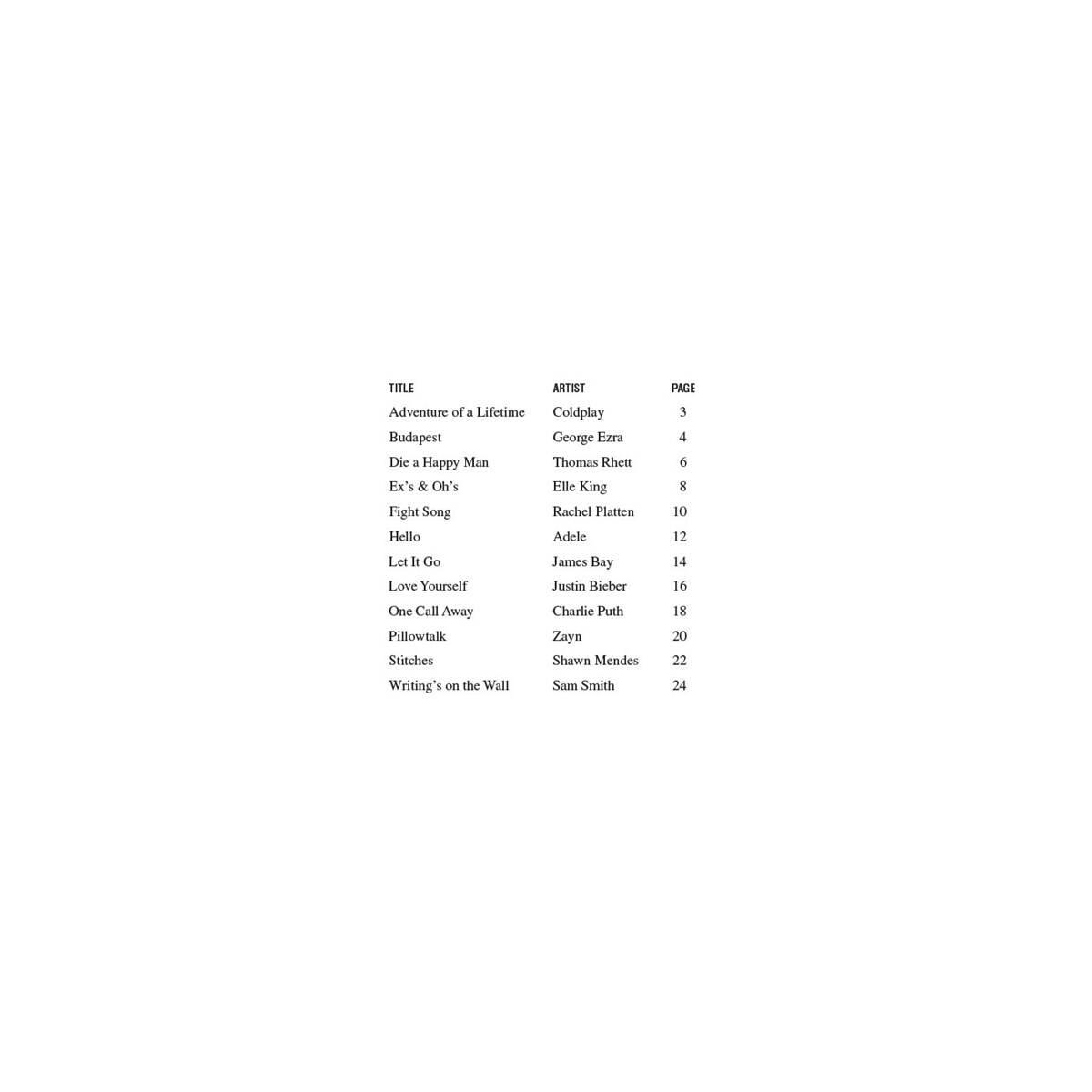 Top hits per violino