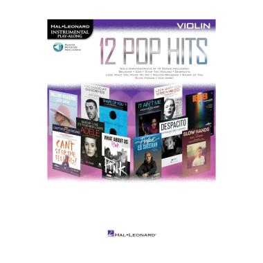 12 top hits per violino