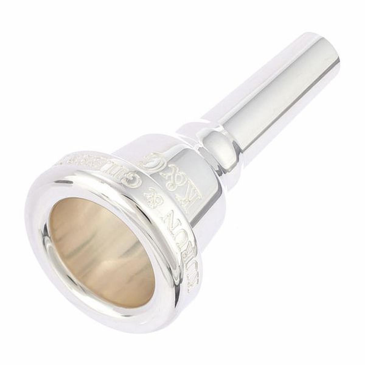 K&g mouthpieces 0e bocchino argentato per trombone basso