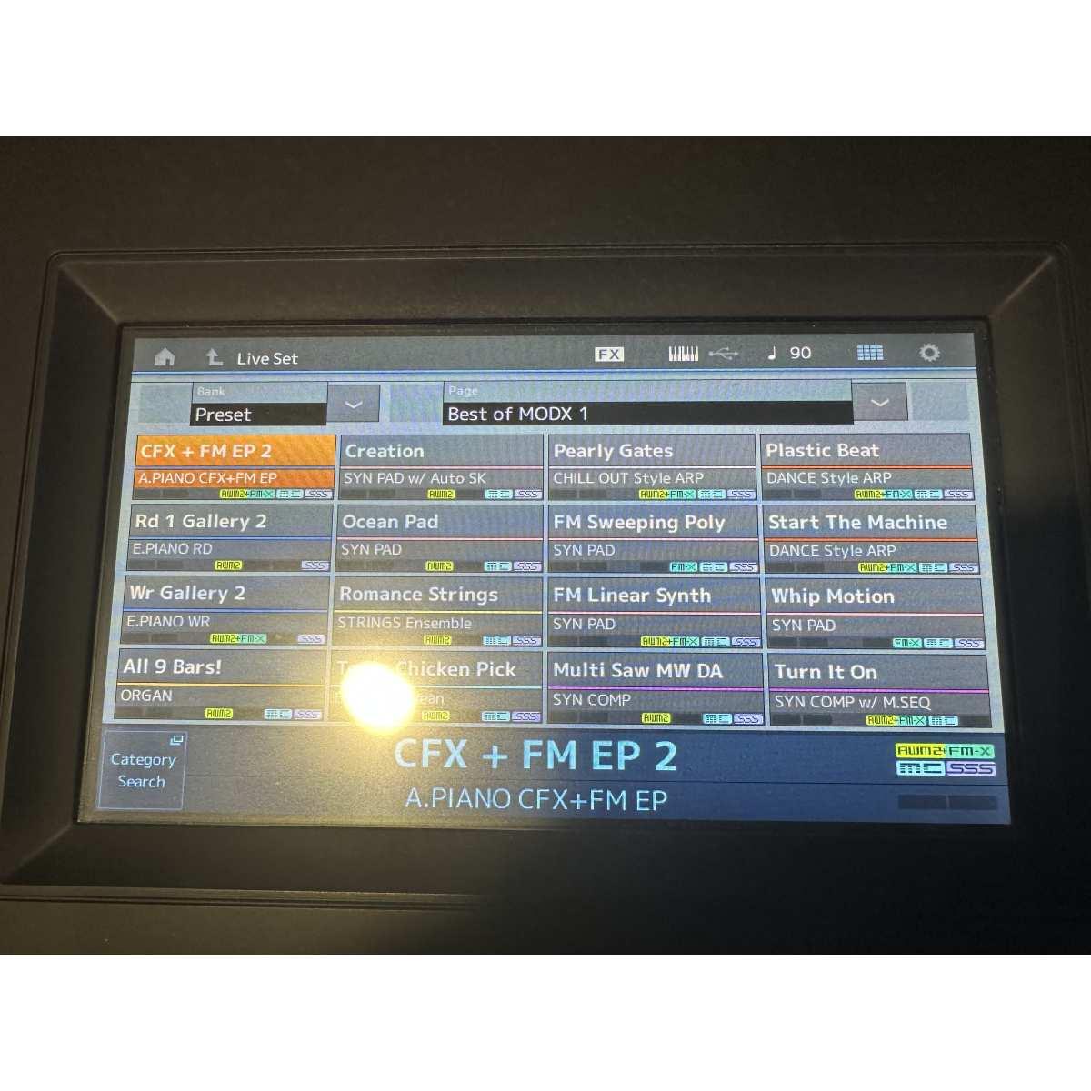 Yamaha modx8 usato garantito