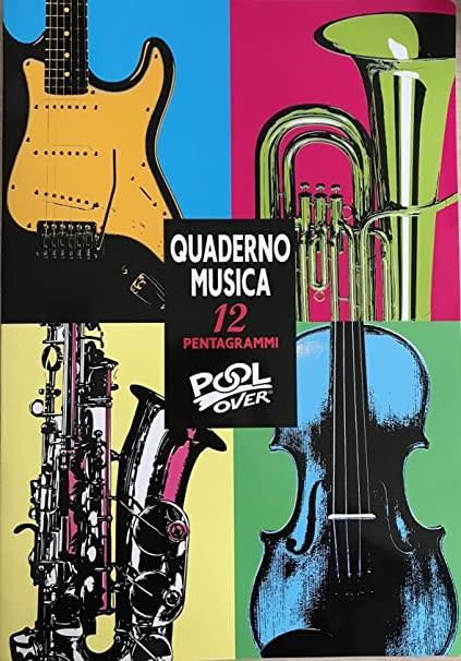 Quaderno pentagrammato 16 fogli