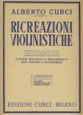 Ricreazioni violinistiche vol.1 alberto curci  21