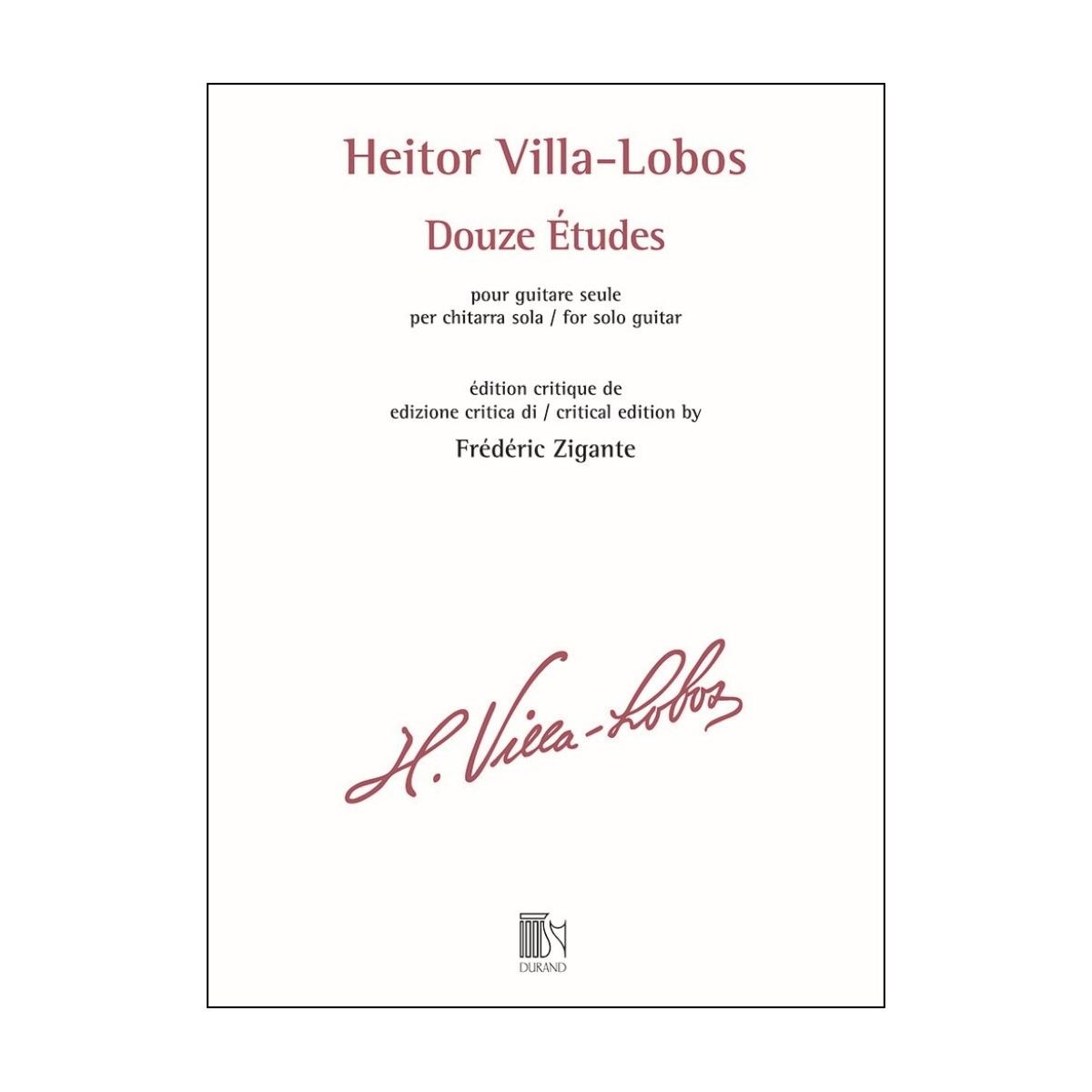 12 etudes per chitarra villa lobos 39