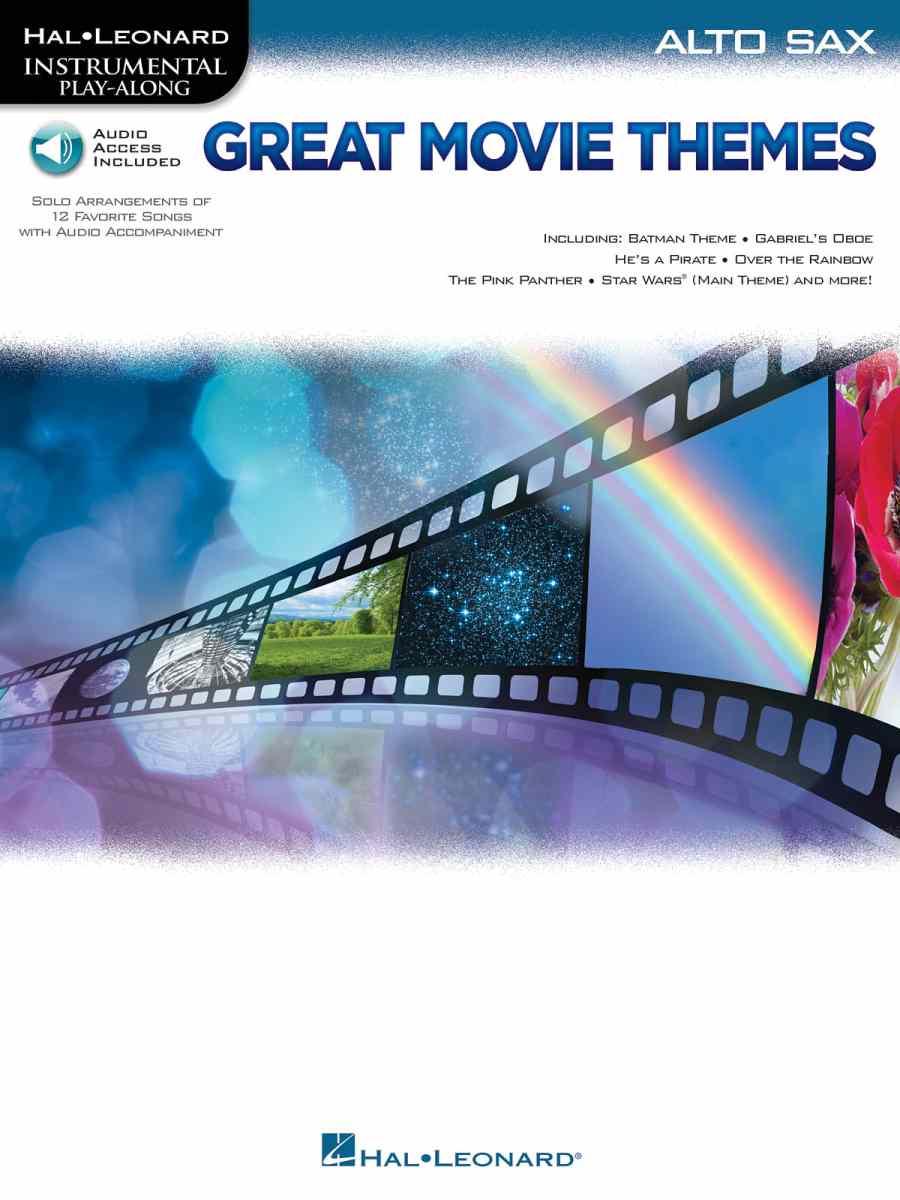 GREAT MOVIES THEMES PER SAX ALTO ( audio online)