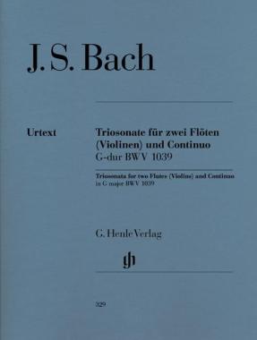 Triosonate bwv 1039 per 2 flauti e un pianoforte bach
