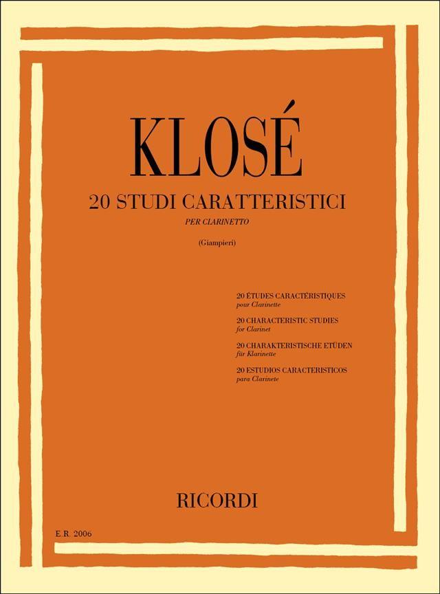 20 studi caratteristici  klose 27