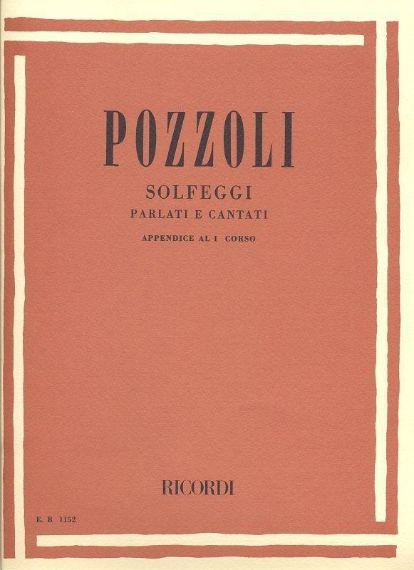 Solfeggi parlati e cantati appendice al i° corso pozzoli  7
