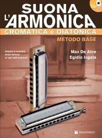 SUONA L'ARMONICA CROMATICA DIATONICA + DVD  De Aloe/Egidio Ingala